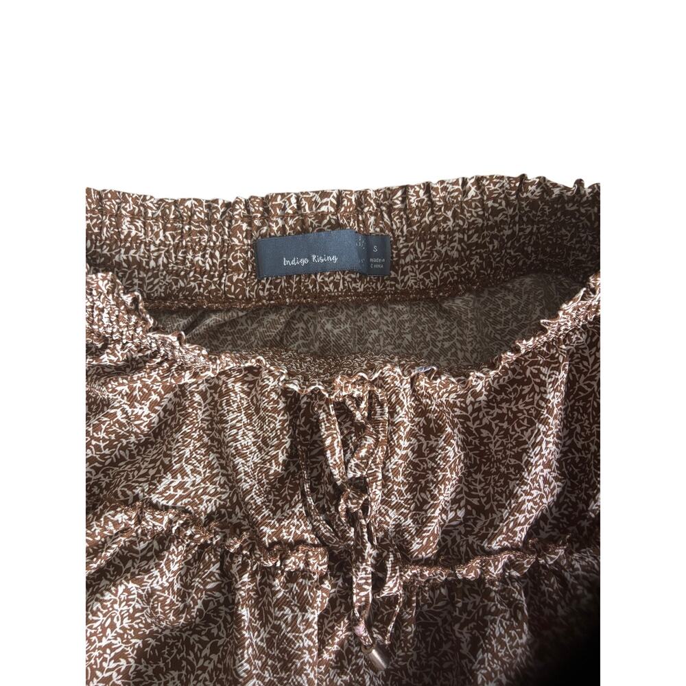 Indigo Rising Ruffle Floral Print Skirt - Picture 3 of 6